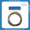 SC/PC 12 Color Fiber Pigtail Optical Fiber